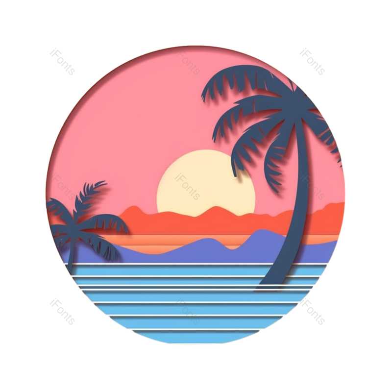 天空图片,夏天元素,海洋PNG,旅行免抠素材
